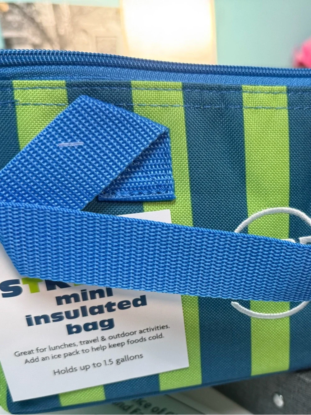 Sold out Striped Mini Insulated Tote